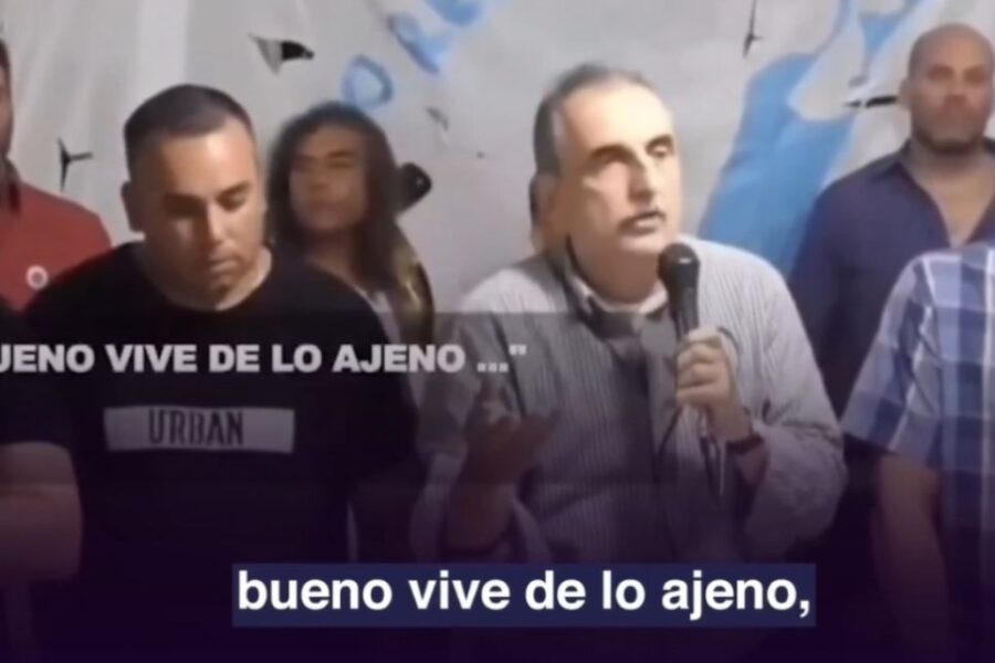 Adorni comparte video polémico contra Kicillof, Moreno y Grabois: “Voy de caño” y “respeto al chorro”