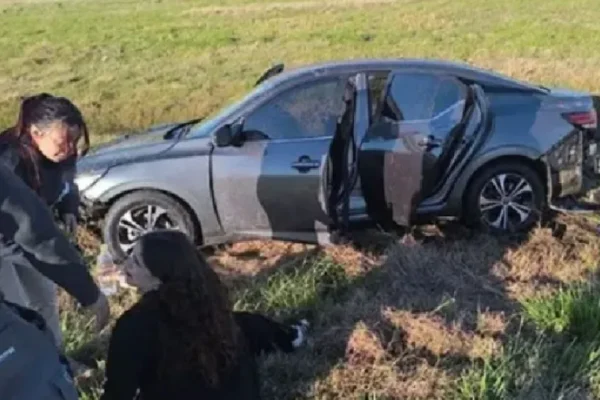 Accidente de José y Rocío Bonacci en ruta a Buenos Aires: chofer se durmió y ellos se consideran vivos de milagro