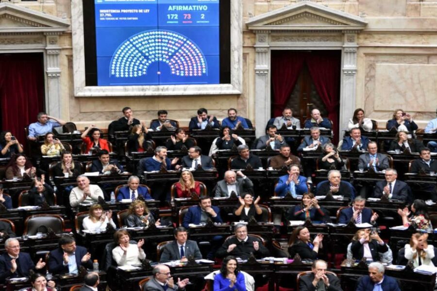 Uno por uno, quiénes son los 83 diputados que votaron apoyando el veto de Javier Milei al aumento de jubilaciones