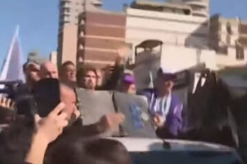 Ataque a la caravana de Milei en Lomas de Zamora provoca evacuación de toda la comitiva