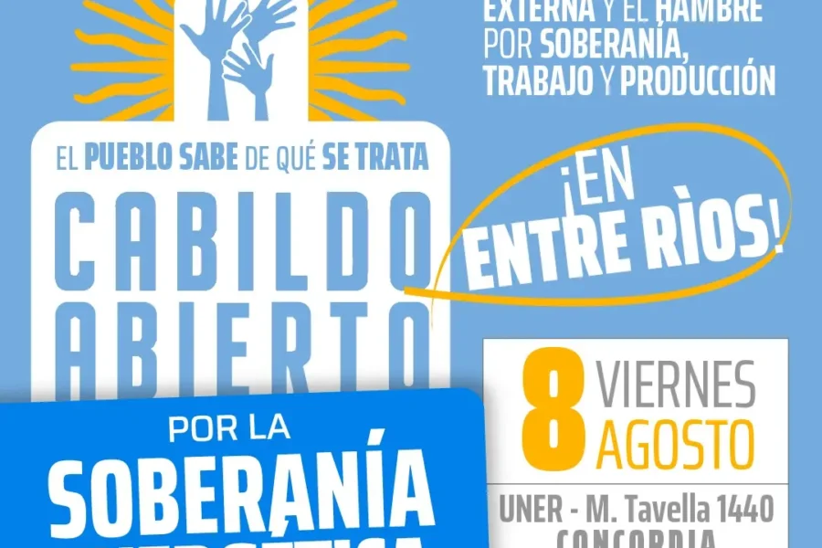 La CTA realizará en Entre Ríos dos cabildos para debatir sobre energía y comunicación