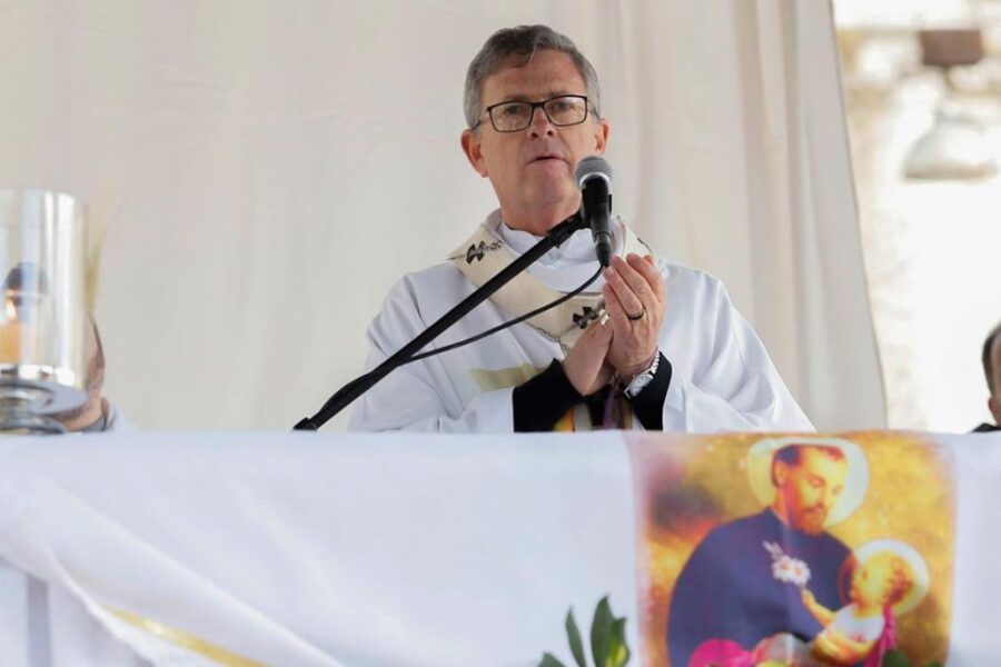 Jorge García Cuerva critica al Gobierno durante la misa en honor a San Cayetano