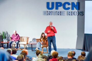 Andrés Rodríguez inaugura sedes de UPCN y respalda a Héctor Maya