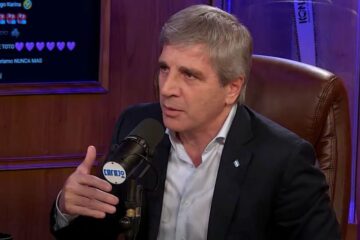 Luis Caputo revela charla romántica con Milei y critica al kirchnerismo: “Nos envió su brazo armado”