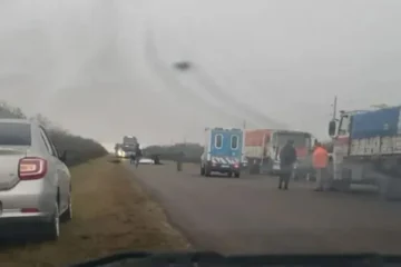 Motociclista fallece en accidente de tránsito en la ruta provincial 1: se confirma su identidad