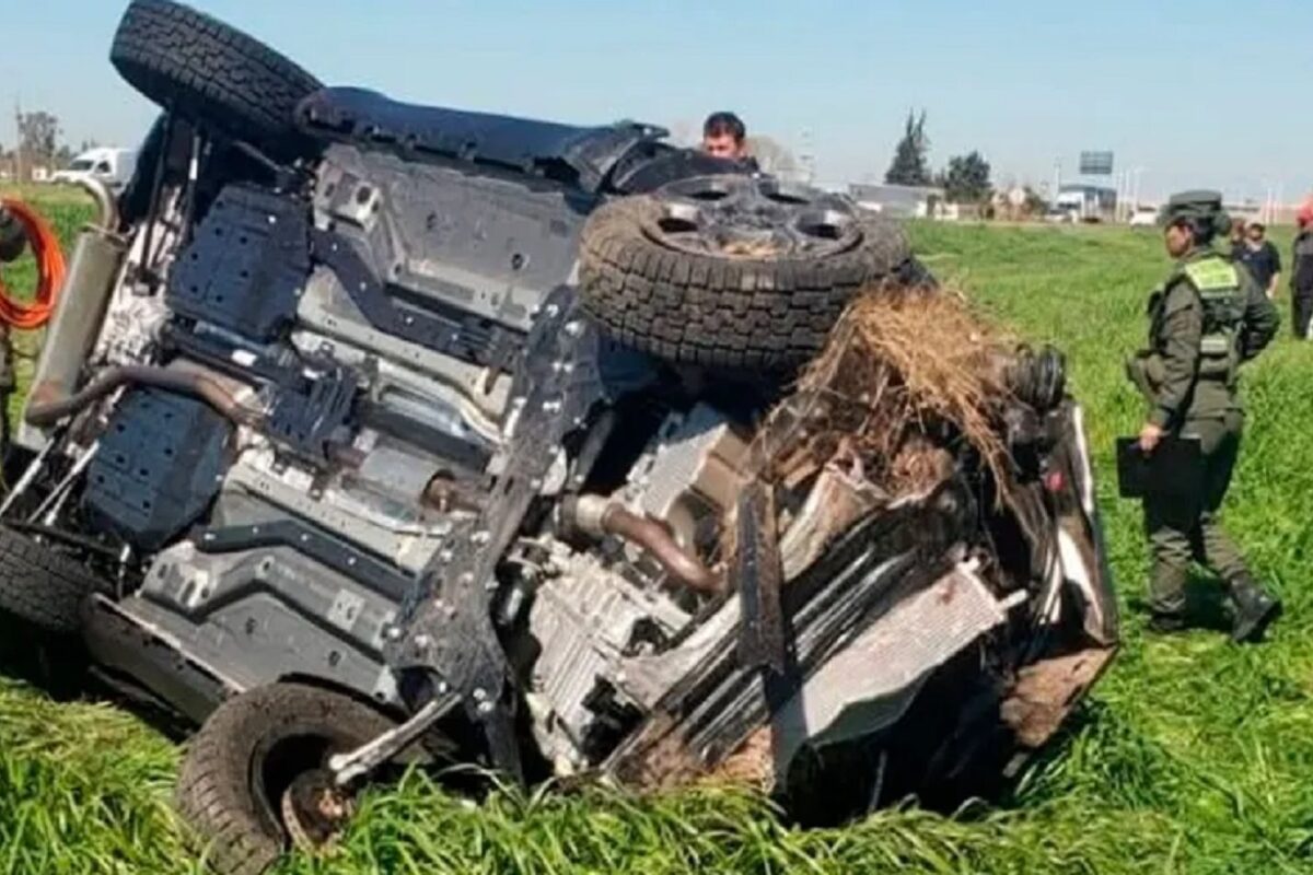 Conductor de la provincia muere tras volcadura en Santa Fe