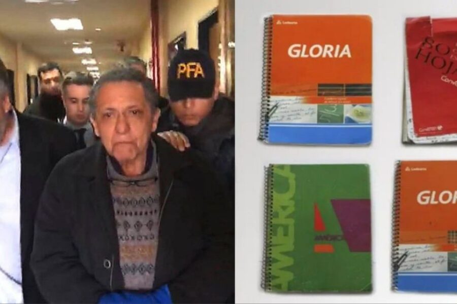 Peritos de Gendarmería confirman autenticidad de CUADERNOS en la Causa Cuadernos, escritos por Centeno