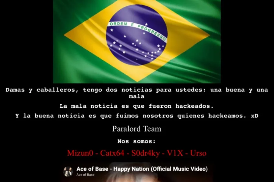 Hackearon el sitio del Consejo de Educación de Entre Ríos: bandera brasileña, burla futbolera y silencio oficial