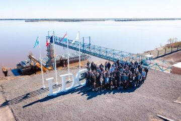 Una multinacional inauguró un puerto y anunció nuevas inversiones en la Argentina