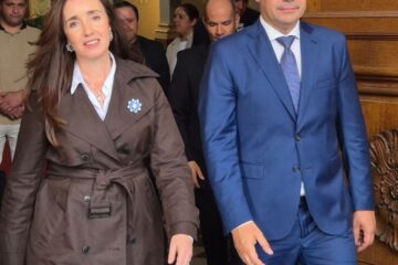 Valdés y Villarruel se reúnen en contexto de tensión con Milei: visita a obras y viaje a Saladas