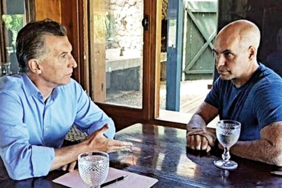 Mauricio Macri y Horacio Rodríguez Larreta se cruzan en un encuentro inesperado en Palermo