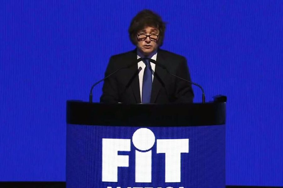 Ya en suelo argentino, Milei defendió el rumbo de su gobierno