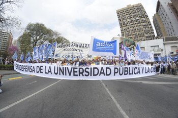 Marcha Federal Universitaria: cómo son las principales movilizaciones en el interior del país