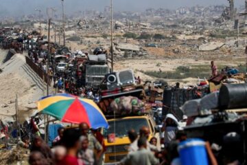 Más de medio millón de gazatíes huyen de la capital tras la ofensiva militar de Israel contra Hamas