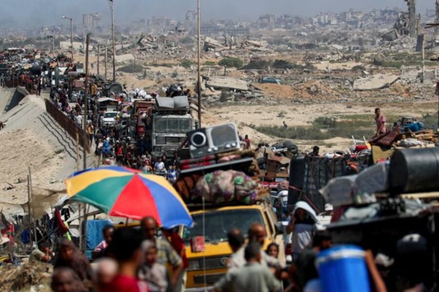 Más de medio millón de gazatíes huyen de la capital tras la ofensiva militar de Israel contra Hamas