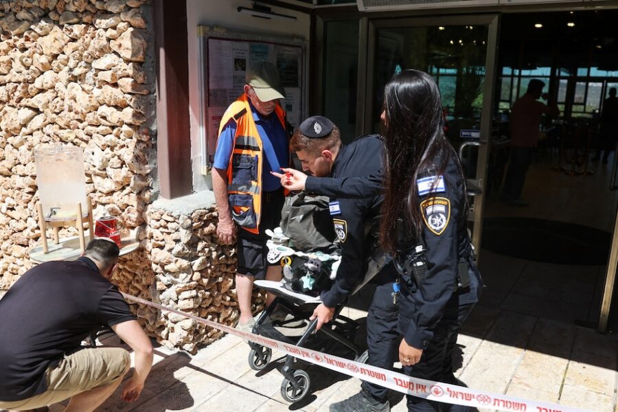 Dos heridos en ataque con cuchillo en un hotel cercano a Jerusalén