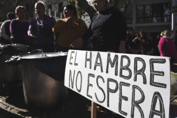 Las Ollas populares se extendieron en todo el país