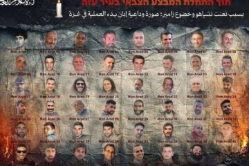 Hamas revela imagen de los 48 rehenes israelíes cautivos en Gaza en medio del conflicto en curso