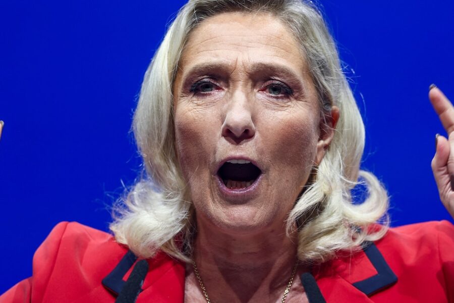 Marine Le Pen prevé que una moción de censura destituirá al nuevo primer ministro francés en semanas o meses