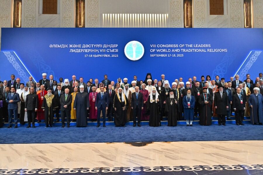 Líderes religiosos de 60 naciones se congregan en Kazajistán para fomentar la paz a nivel global