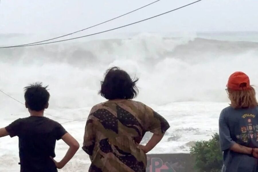 La Estación Espacial Internacional captó impactante imagen satelital del avance del tifón Ragasa