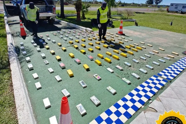 El puesto policial de Paso Cerrito secuestró 113 teléfonos celulares por un valor aproximado de $90.000.000