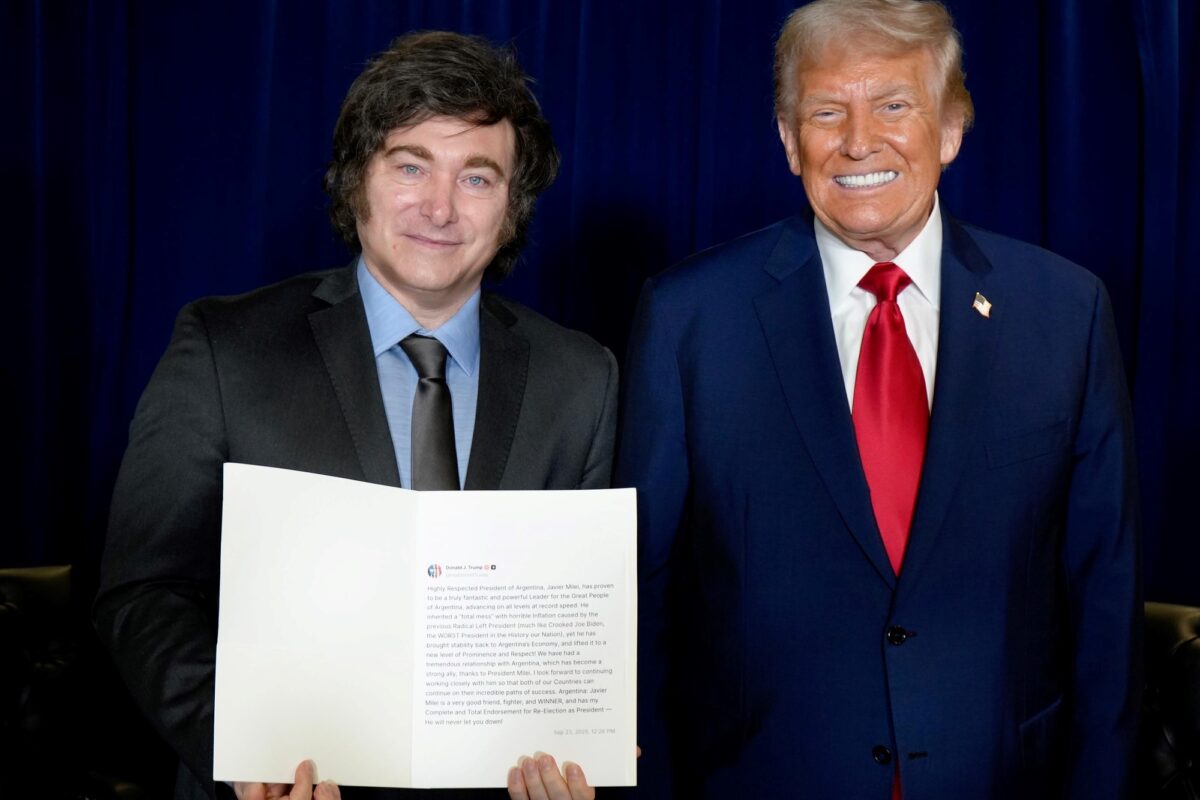 La condición de Estados Unidos para el acuerdo es romper con China