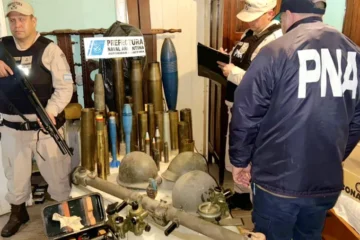 Fuerzas federales decomisan cargamento de armas y material bélico en Pueblo Liebig