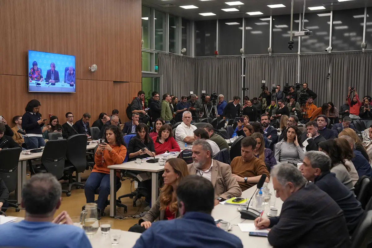Rial y Federico estuvieron en el Congreso: «Si nos llevan puestos a nosotros se llevan todas las libertades»