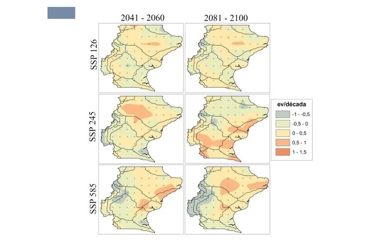 Provincia enfrentará reducción del 30% en las lluvias según una nueva investigación científica