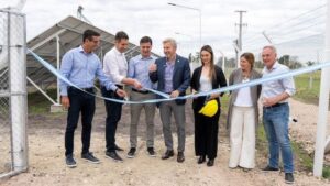 Sauce Pinto: se inauguró el primer parque solar de Enersa