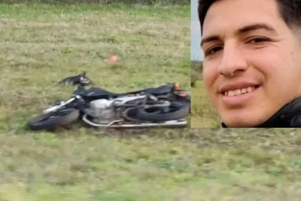 Accidente en la Ruta 44 deja en estado grave a joven motociclista