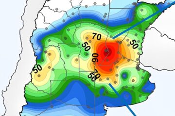 La tormenta de Santa Rosa reconfiguró el mapa productivo del país y dejó un agosto récord