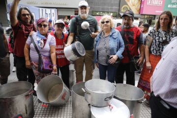 Ollas populares. Los piqueteros lanzan una jornada de protesta y denuncian el avance del narcotráfico