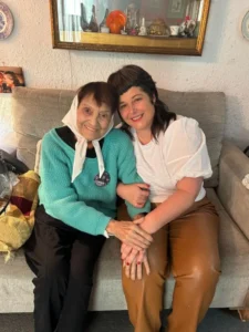 Gaillard recibió el respaldo de Taty Almeida y reafirmó su compromiso con los derechos humanos