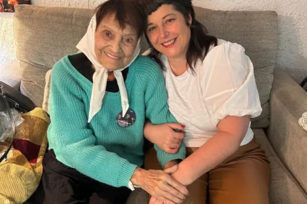 Gaillard recibió el respaldo de Taty Almeida y reafirmó su compromiso con los derechos humanos