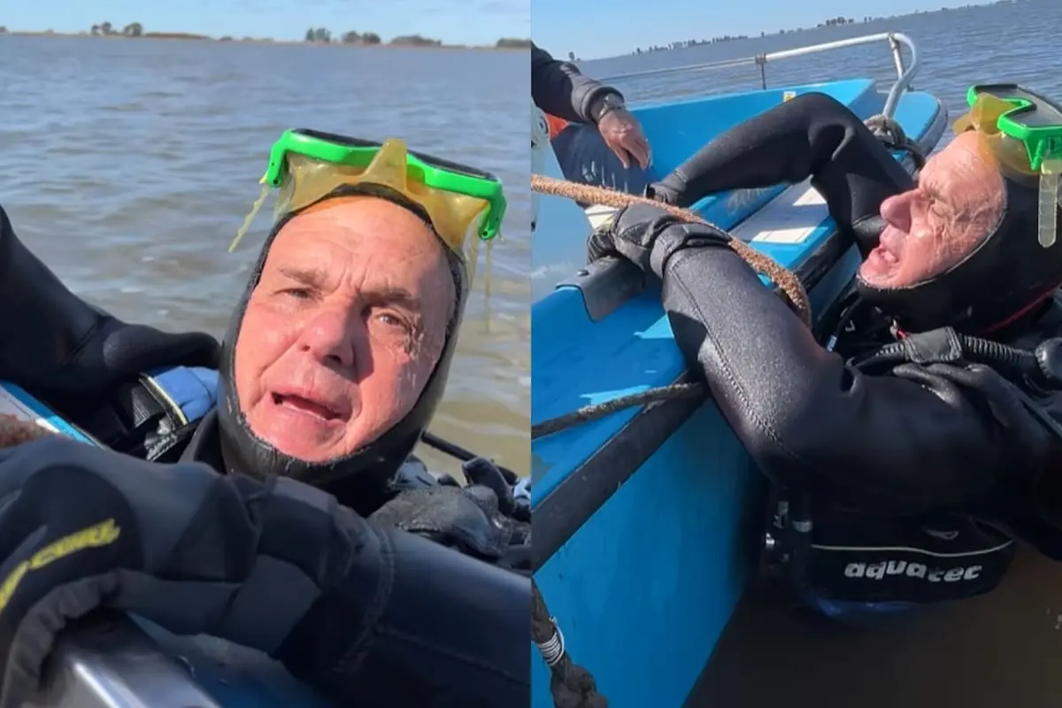 intendentes kirchneristas bajo la mira: el video de buceo que desató la ira del campo