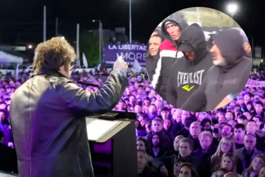 Los nombres y antecedentes de los barras contratados para el acto de Milei a $ 90.000 cada uno