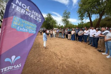Se realizó la bendición de aguas en el Balneario Camping San José