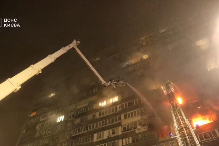 Rusia atacó la infraestructura energética de Kiev: al menos nueve heridos y fuerte escalada política