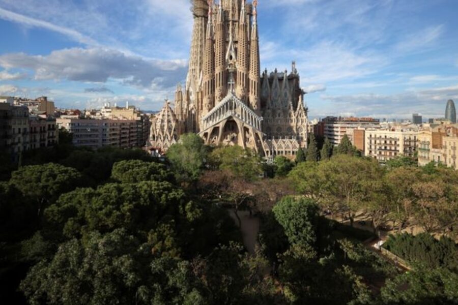 La Sagrada Familia, ahora el edificio cristiano más alto de Europa