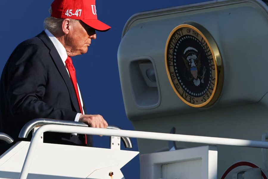 Donald Trump parte a Japón la próxima semana para un encuentro con la primera ministra Sanae Takaichi