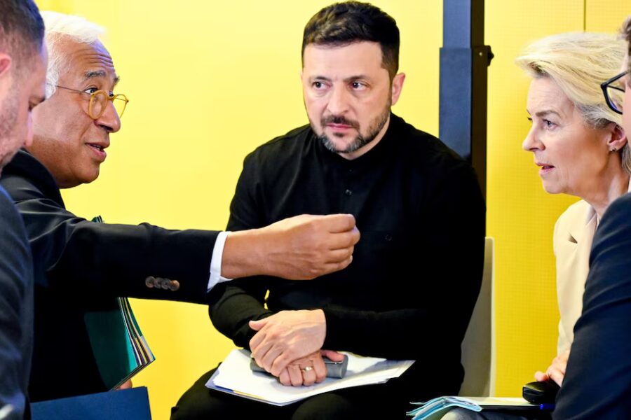 La UE prepara un megapréstamo de 140.000 millones de euros para Ucrania y ratifica respaldo total a Zelensky