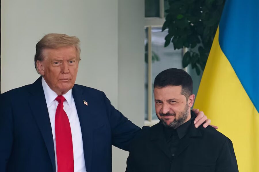 Trump y Zelensky buscan “oportunidades” para fortalecer la defensa aérea de Ucrania