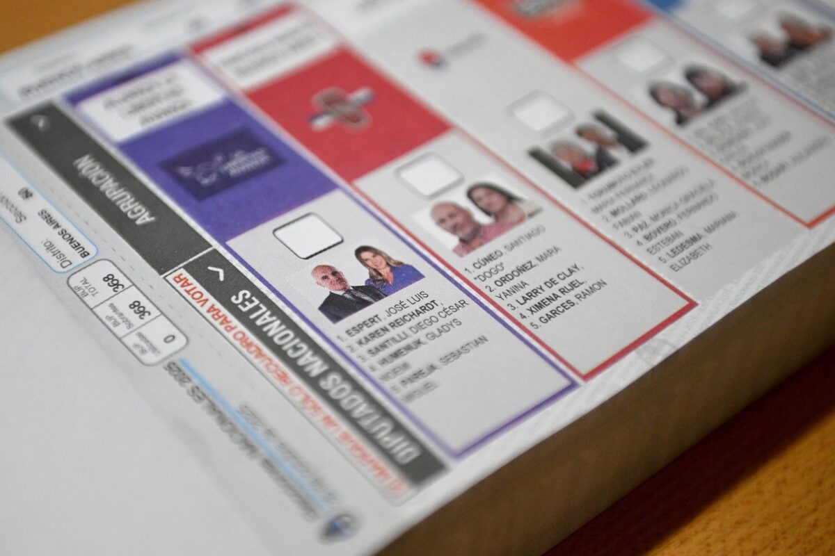 La Cámara Electoral rechazó definitivamente la reimpresión de boletas en PBA y se mantendrá la foto de Espert