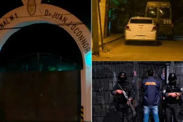 Operativo en Paraná: 23 allanamientos, uno en la Unidad Penal; secuestraron droga y armas, preocupa la seguridad