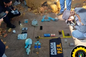 Allanamiento en Paraná expone redes de venta: cocaína en cápsulas y más de 300 cartuchos