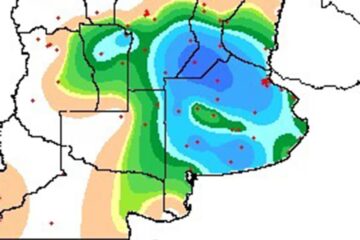 Las lluvias impulsan al trigo y aceleran la siembra de soja, aunque un frente frío podría generar problemas