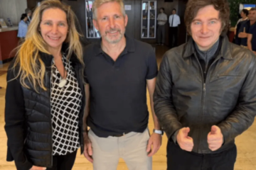 Javier Milei se reunió con Rogelio Frigerio en Entre Ríos: realizó una recorrida de campaña de cara a las elecciones