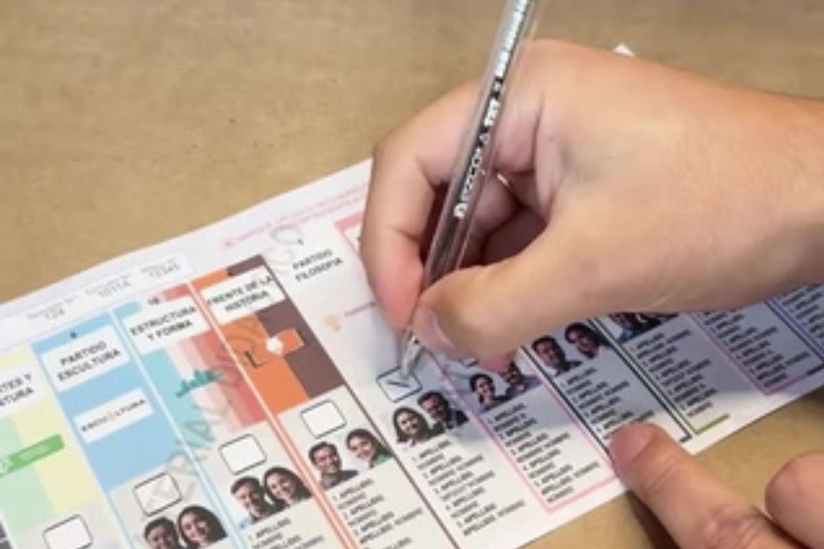 Nuevo sistema. Cómo se dobla la boleta única para las Elecciones Argentina 2025